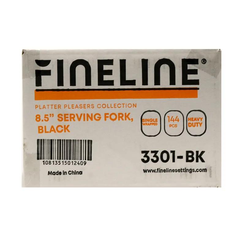 Serving Fork 8.5 IN PS Black Individually Wrapped 144/Case