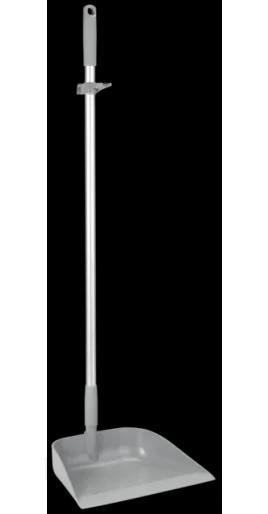Vikan® Dust Pan 13X7.9X3.5 IN Gray PP Anodized Aluminum Upright 1/Each