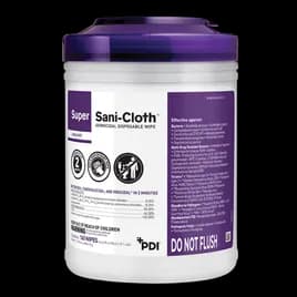 Super Sani-Cloth Germicidal Disinfectant Hard Surface Wipe Extra Large Canister 1/Each