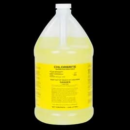 Chlorbrite Laundry Destainer 1 GAL Chlorine Bleach 4/Case