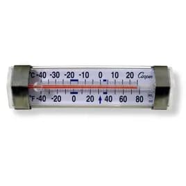 Refrigerator Thermometer Stainless Steel Glass Tube 1/Each