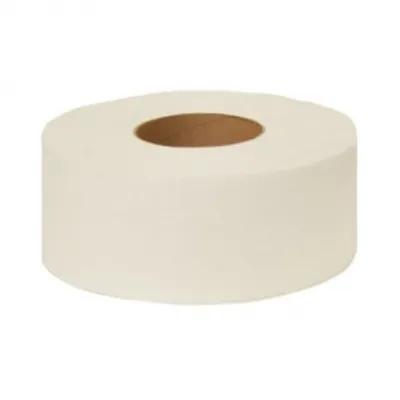Toilet Paper & Tissue Roll 1000 FT 2PLY White Jumbo (JRT) 9IN Roll 12 Rolls/Case