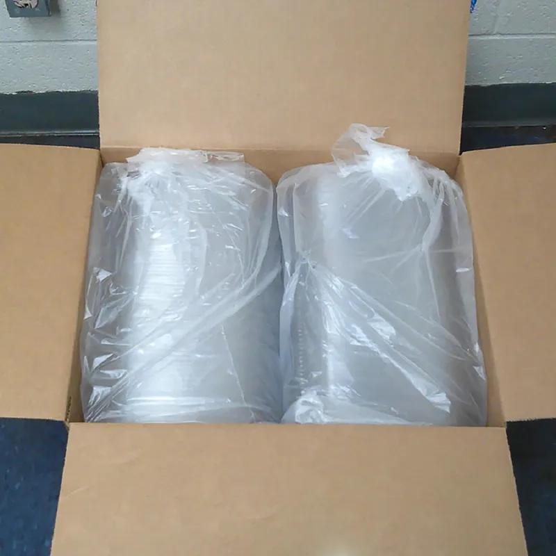 MicroRaves® Food Container Base & Lid Combo With PET Dome Lid 16 OZ PP Black Clear Rectangle 126/Case