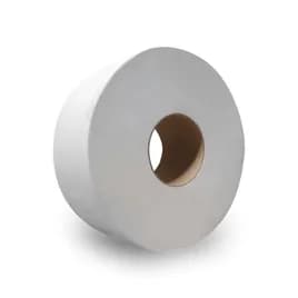 Toilet Paper & Tissue Roll 500 FT 2PLY White Jumbo (JRT) 9IN Roll 12 Rolls/Case