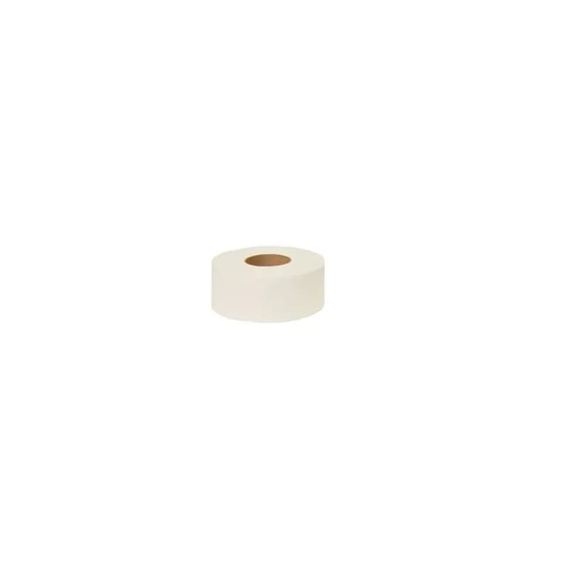 Toilet Paper & Tissue Roll 500 FT 2PLY White Jumbo (JRT) 9IN Roll 12 Rolls/Case