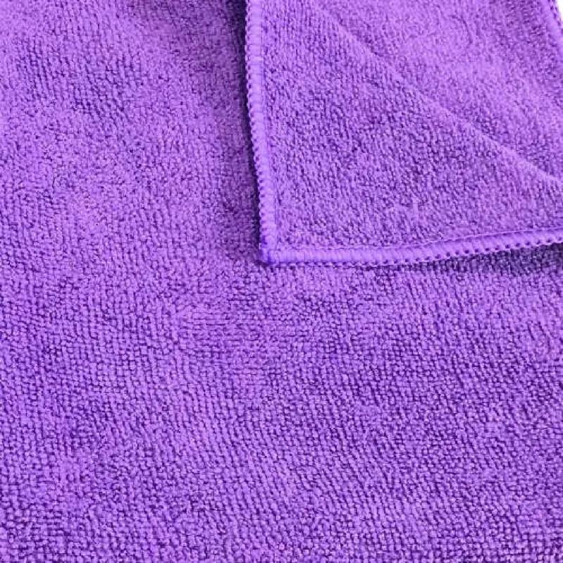 HOSPECO® Smart Choice Cleaning Cloth 16X16 IN 49GM Microfiber Purple Square 300 GSM 12/Pack