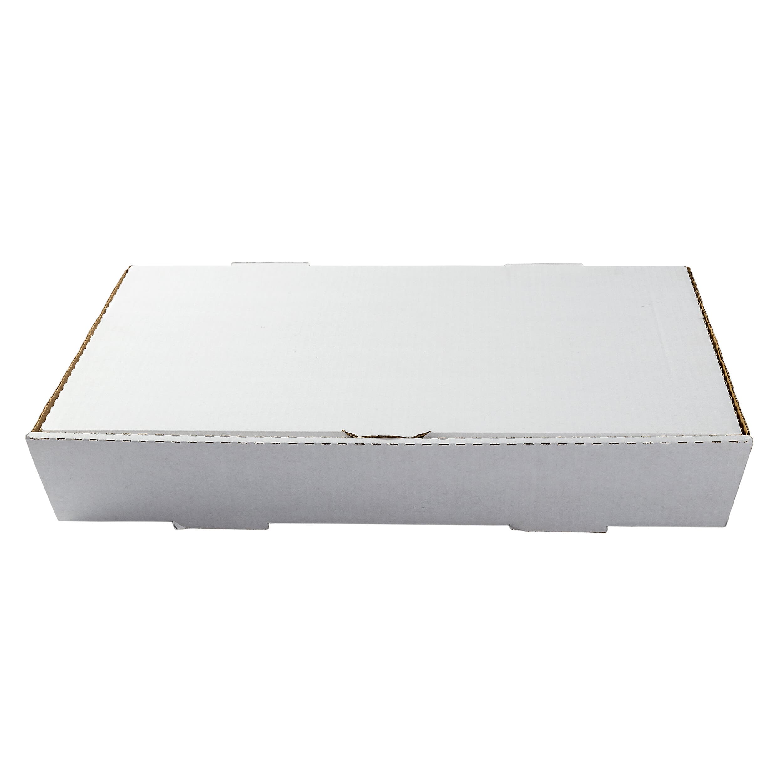 Catering Box Full Size 21X13X3 IN Corrugated Paperboard White 50 Count/Pack 1 Packs/Case 50 Count/Case