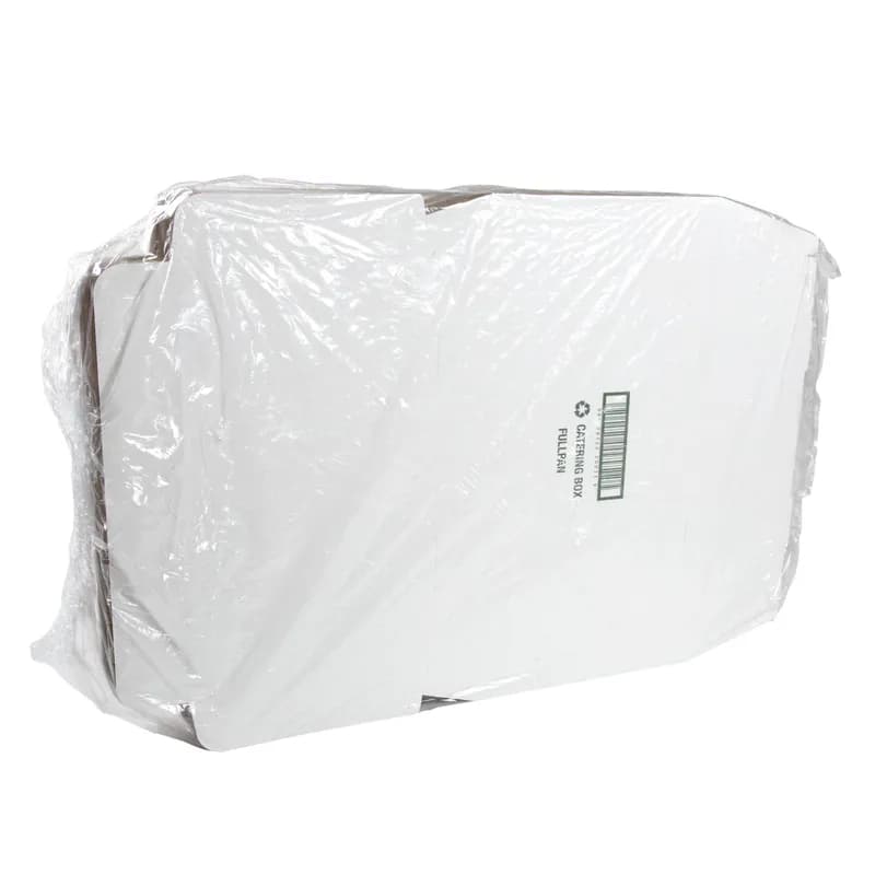 Catering Box Full Size 21X13X3 IN Corrugated Paperboard White 50 Count/Pack 1 Packs/Case 50 Count/Case
