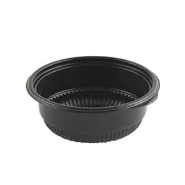 Incredi-Bowls® Bowl 8 OZ PP Black Microwave Safe 540/Case