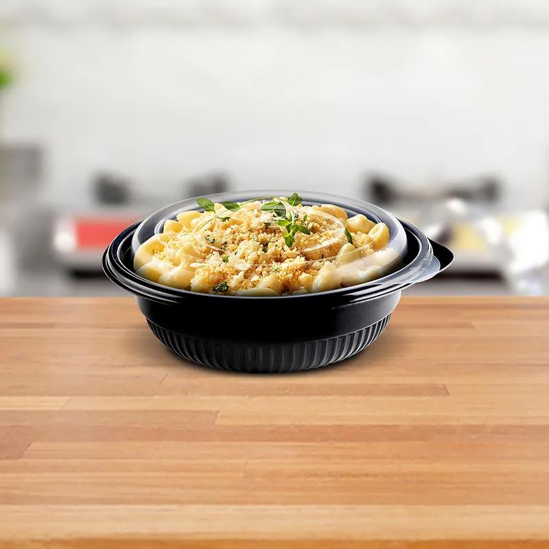 Incredi-Bowls® Bowl 8 OZ PP Black Microwave Safe 540/Case