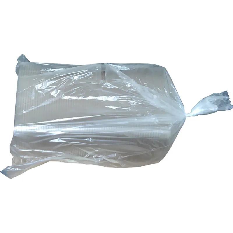 MicroRaves® Lid Dome 8.85X6.41X1.10 IN RPET Clear Rectangle For 16-24-32 OZ Container Anti-Fog 252/Case