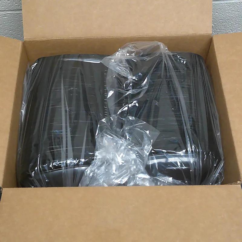 Crystal Classics® Salad Bowl 32 OZ RPET Black Square 276/Case