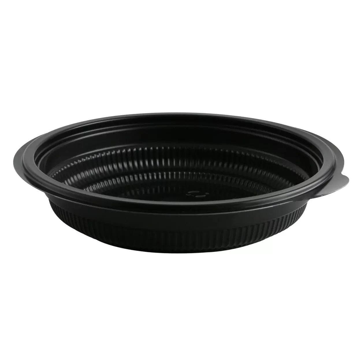 Incredi-Bowls® Bowl Take-Out Container 20 OZ PP Black Round Microwave Safe 352/Case