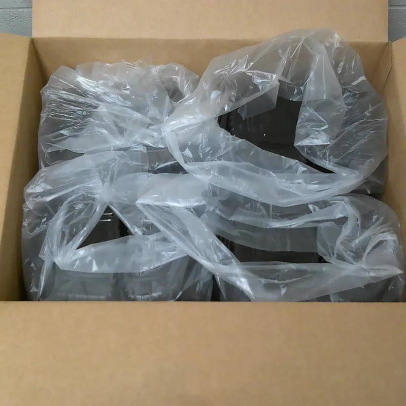 MicroRaves® Take-Out Tray 7.25X10.25X1.34 IN PP Black Microwave Safe 250/Case