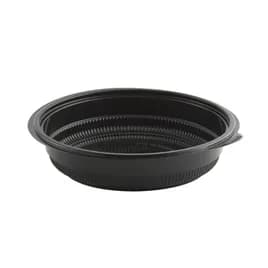 Incredi-Bowls® Bowl Base 32 OZ PP Black Microwave Safe 150/Case