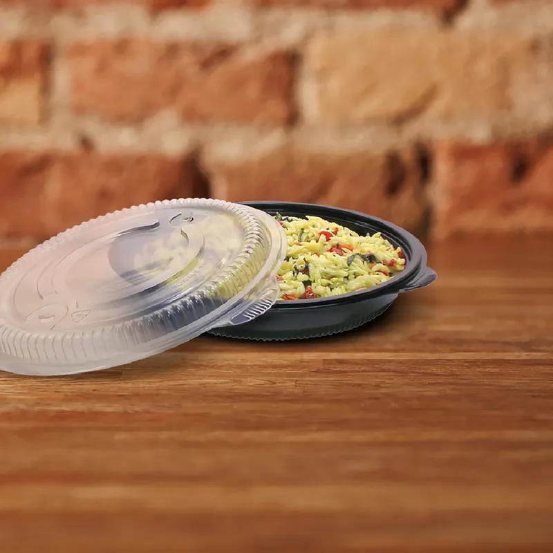 Incredi-Bowls® Bowl Base 32 OZ PP Black Microwave Safe 150/Case