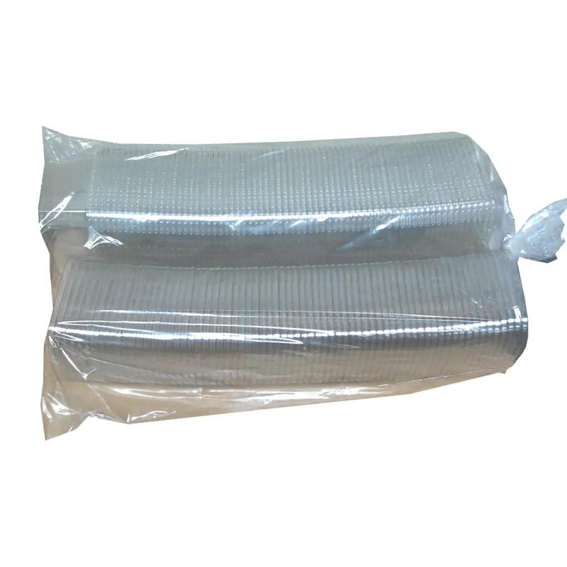 Safe Pinch® Take-Out Container Hinged 5.38X5X1.5 IN RPET Clear Square 272/Case