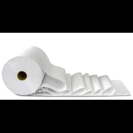 Roll Paper Towel 8IN 1000 FT TAD Paper White Standard Roll 12 Rolls/Case