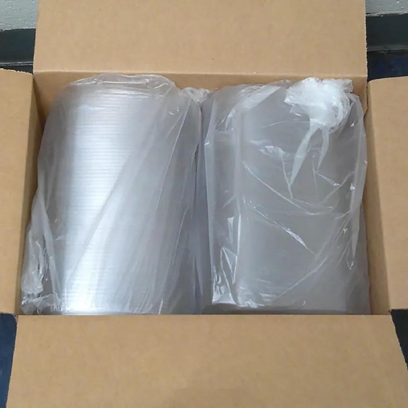 Lid Flat 1 Compartment RPET Clear For 16 OZ Cold Container Unhinged Anti-Fog 252/Case