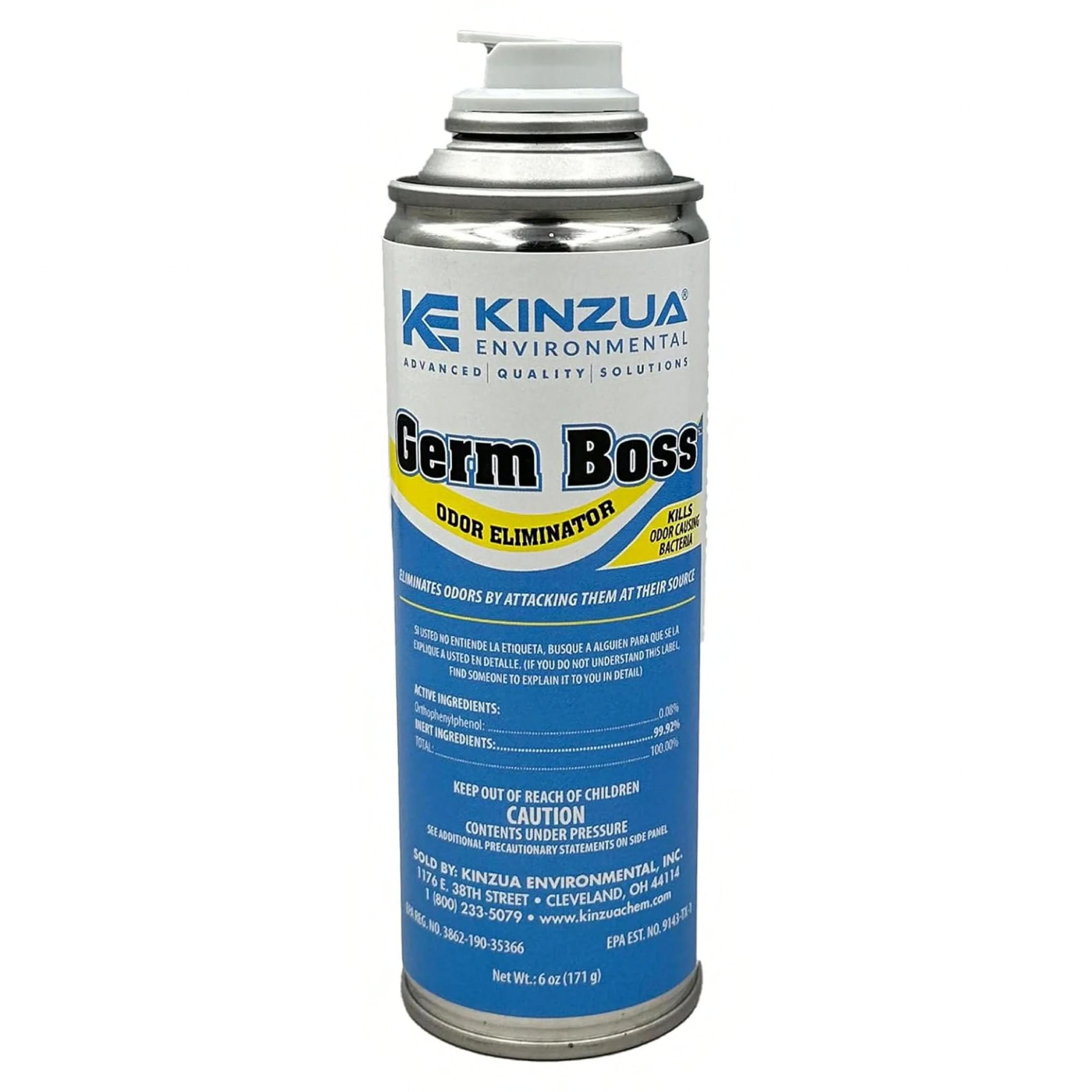 Germ Boss Odor Eliminator Fresh Scent Aerosol 6 OZ Fogger 3/Case
