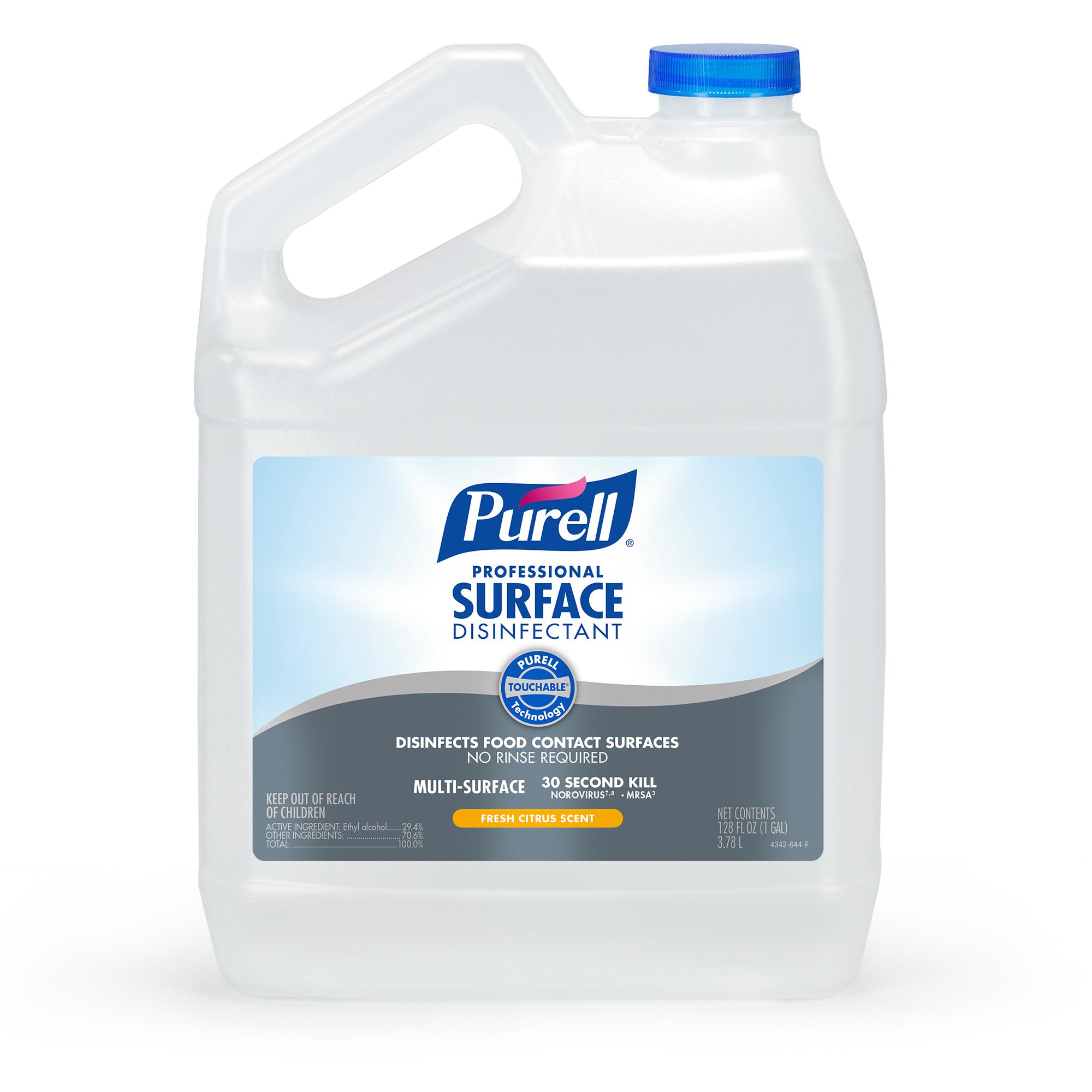 Purell® Citrus Scent Disinfectant 1 GAL Multi Surface RTU 4/Case