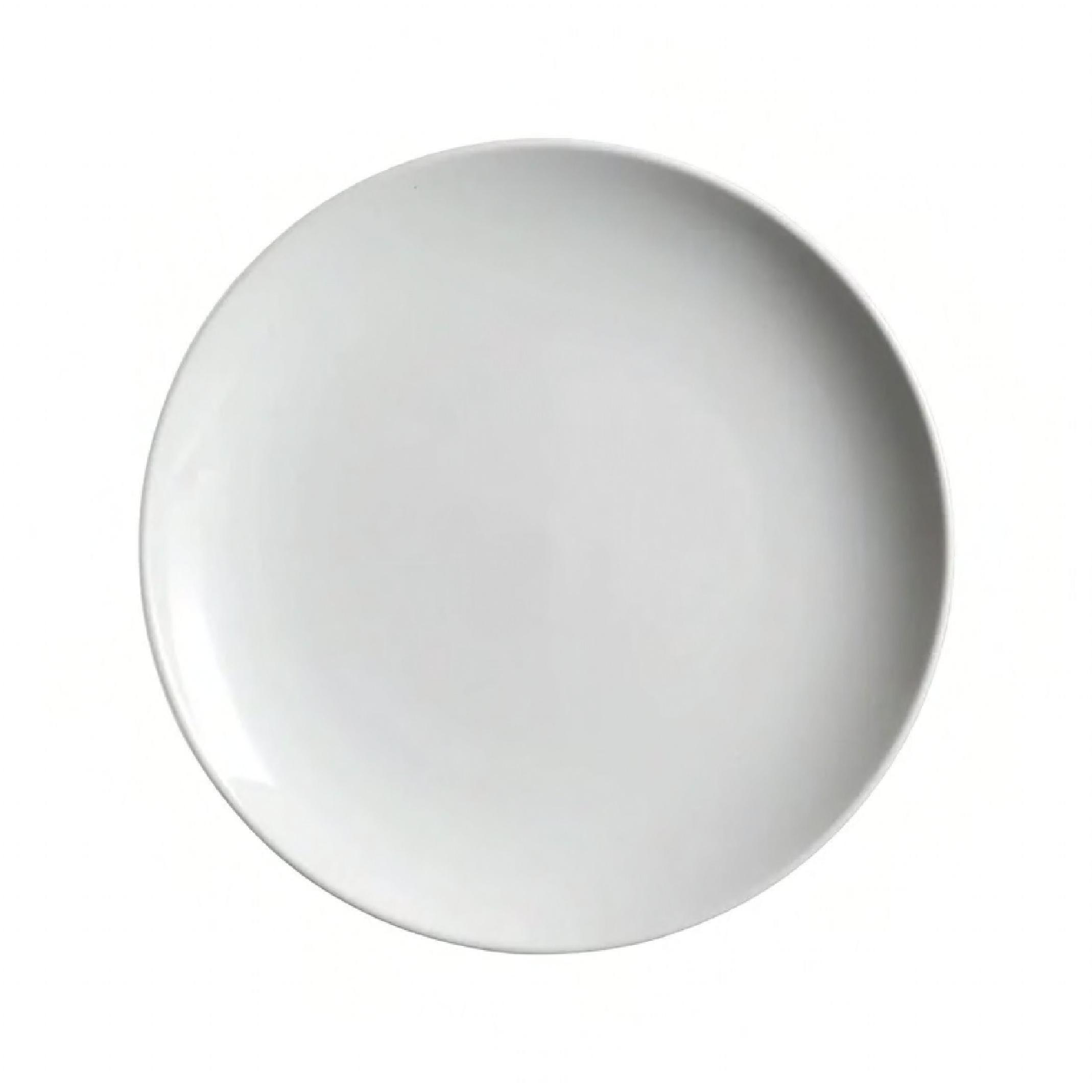 Coupe Plate 10.5 IN Porcelain White Round Dishwasher Safe Dual Ovenable 12/Case