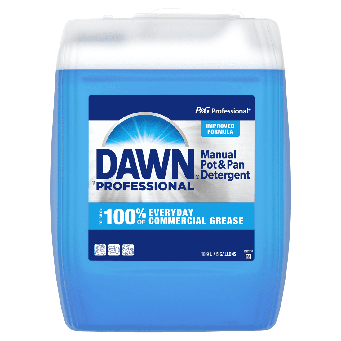 Dawn® Professional Original Scent Manual Dish Detergent 5 GAL Liquid 1/Pail