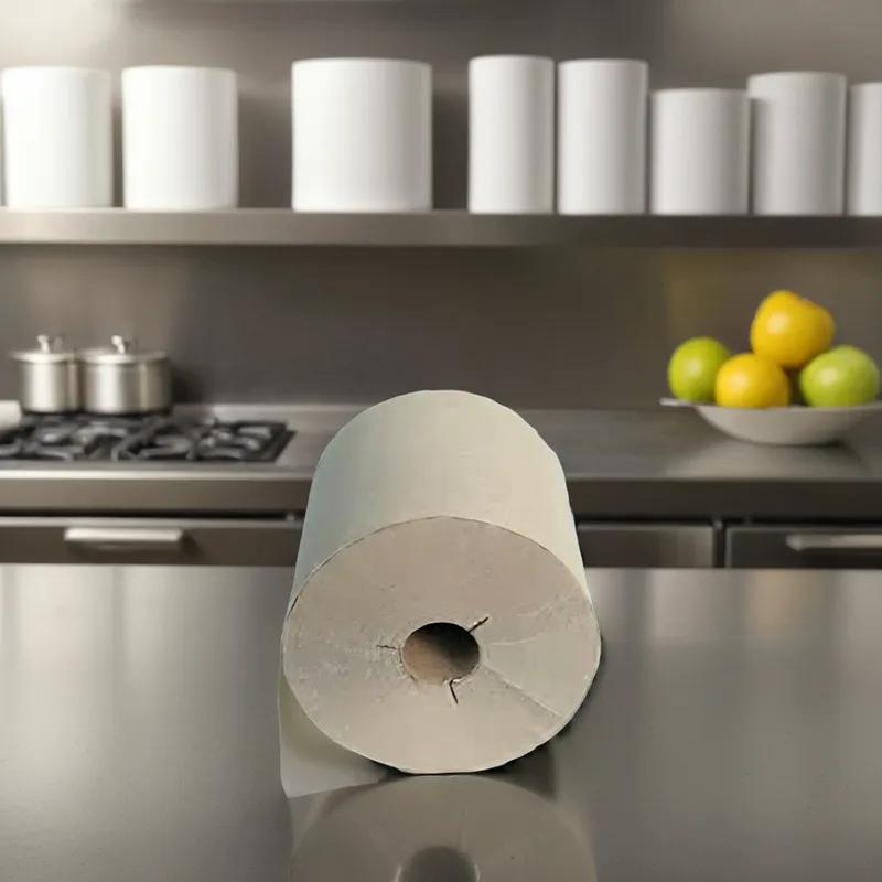 Roll Paper Towel 800 FT Kraft Standard Roll Y-Notch 6 Rolls/Case