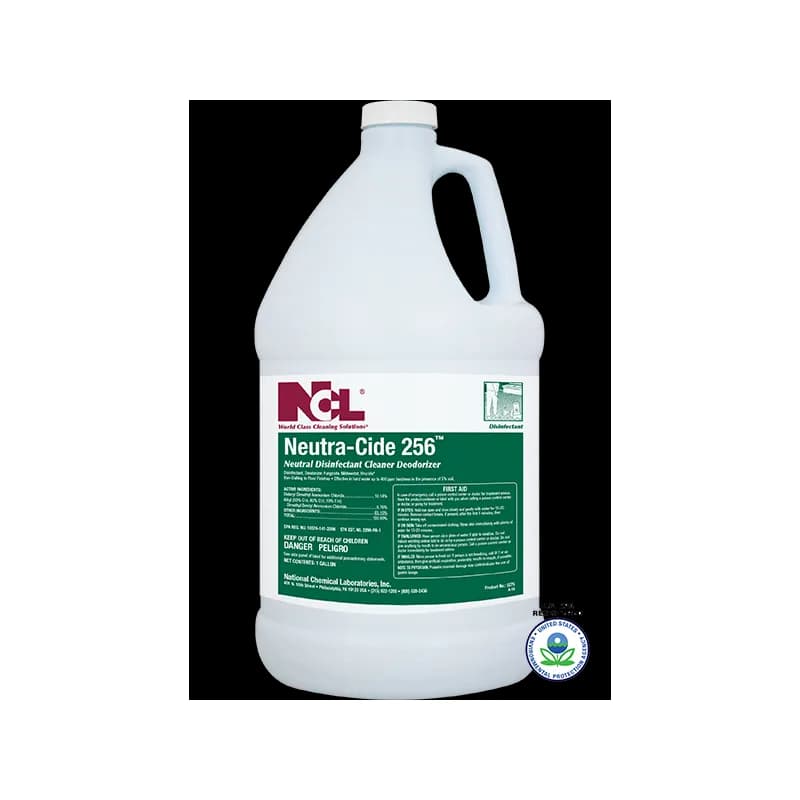 Neutra-Cide 256 Fresh Scent Disinfectant Cleaner Deodorizer 1 GAL Neutral 4/Case