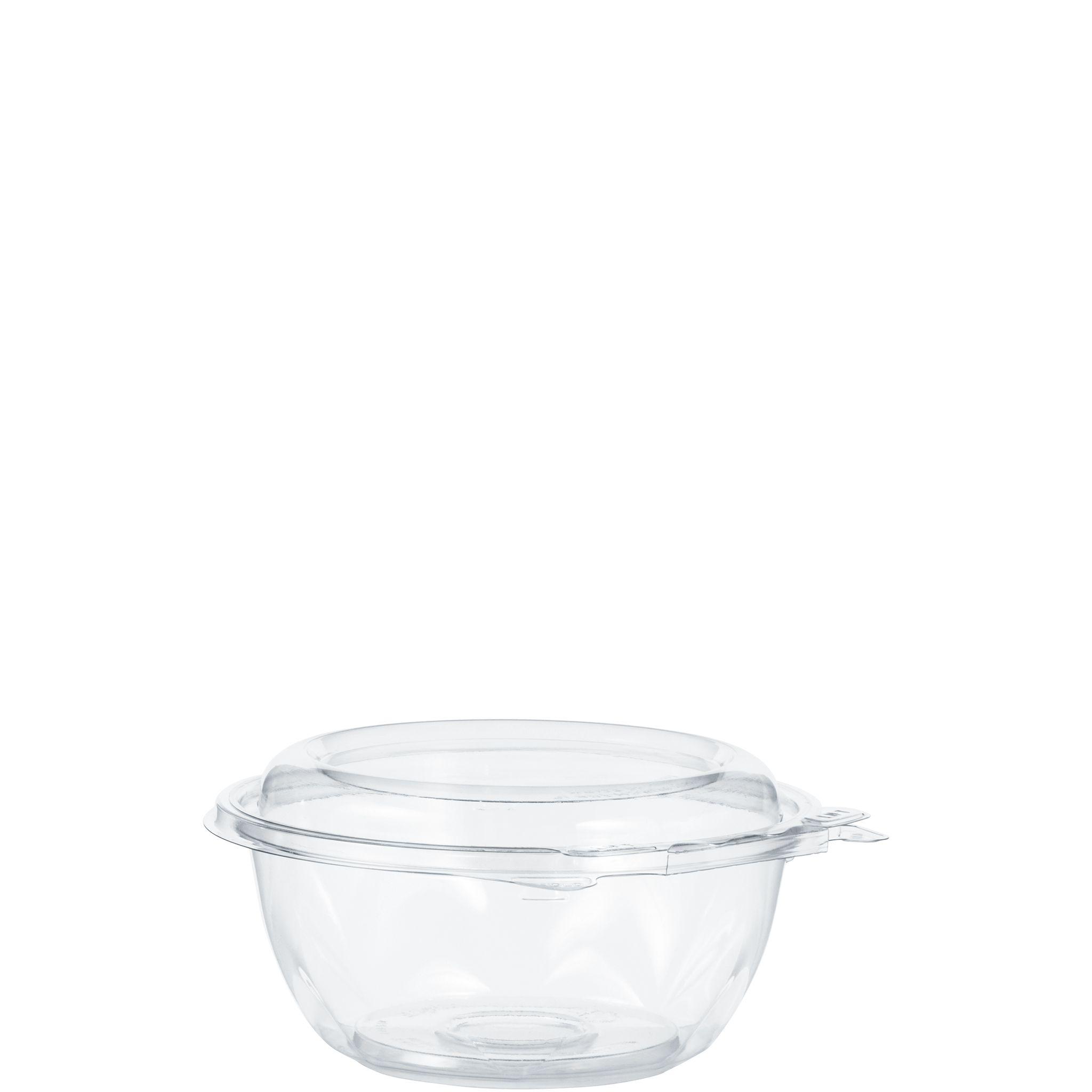 Dart® Safeseal™ Lid Dome 5.5X2.6X3.5 IN PET Clear For 12 OZ Cold Bowl Freezer Safe 60 Count/Bag 4 Bags/Case