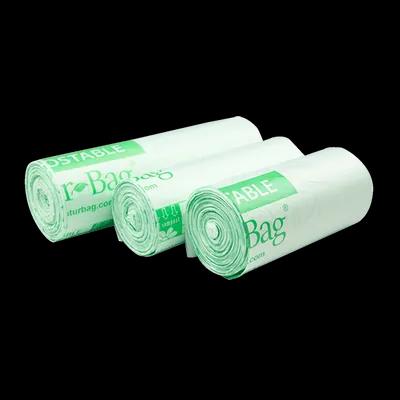 Can Liner 42X48 IN 55 GAL Green Plastic 1MIL 100/Case