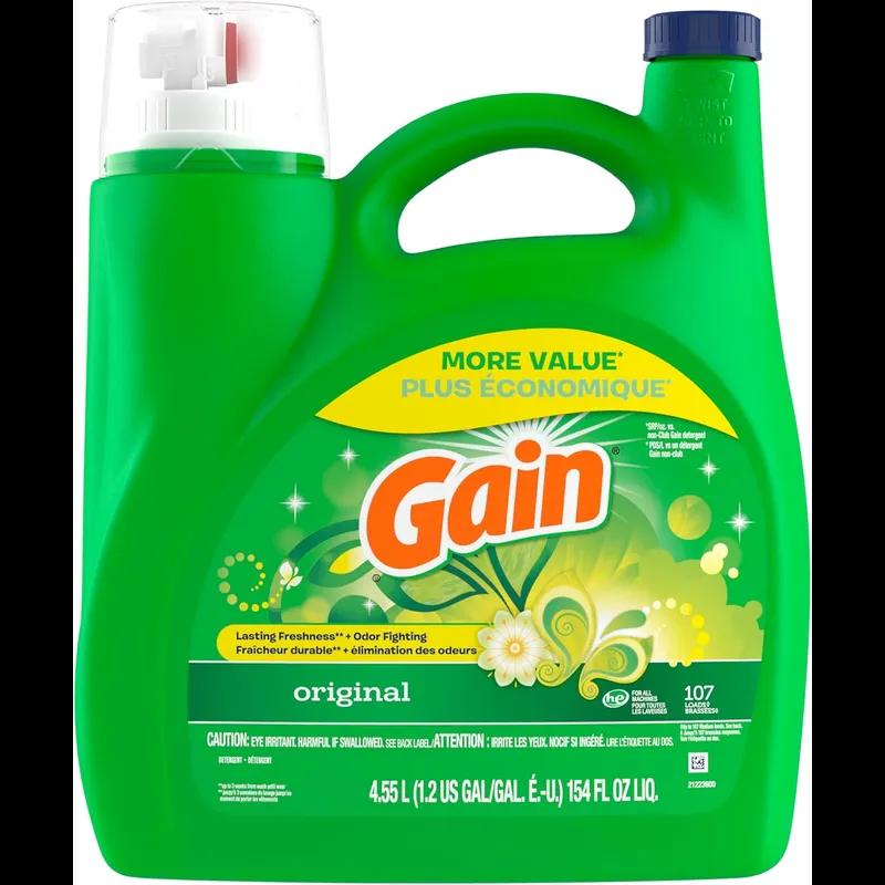 Gain Original Scent Laundry Detergent 154 OZ 4/Case