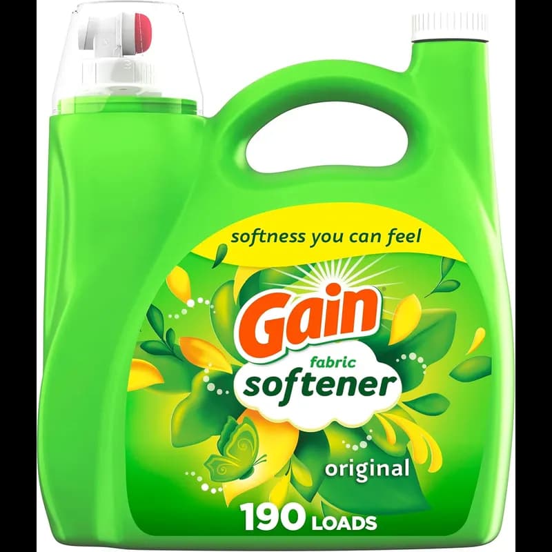 Gain Original Scent Fabric Softener 140 OZ 4/Case