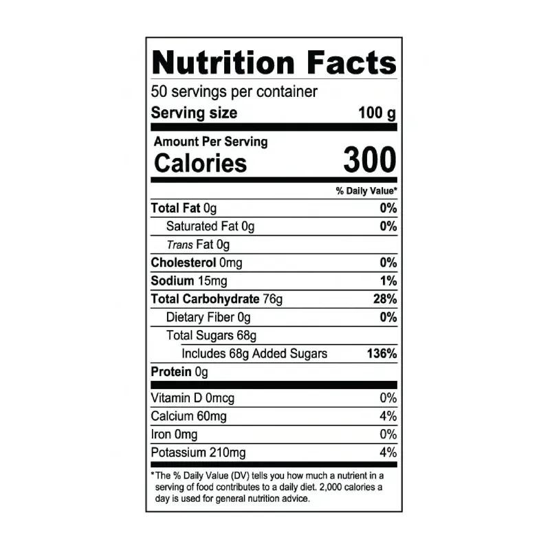 Brown Sugar Syrup 11.2 LB Premium 4/Case