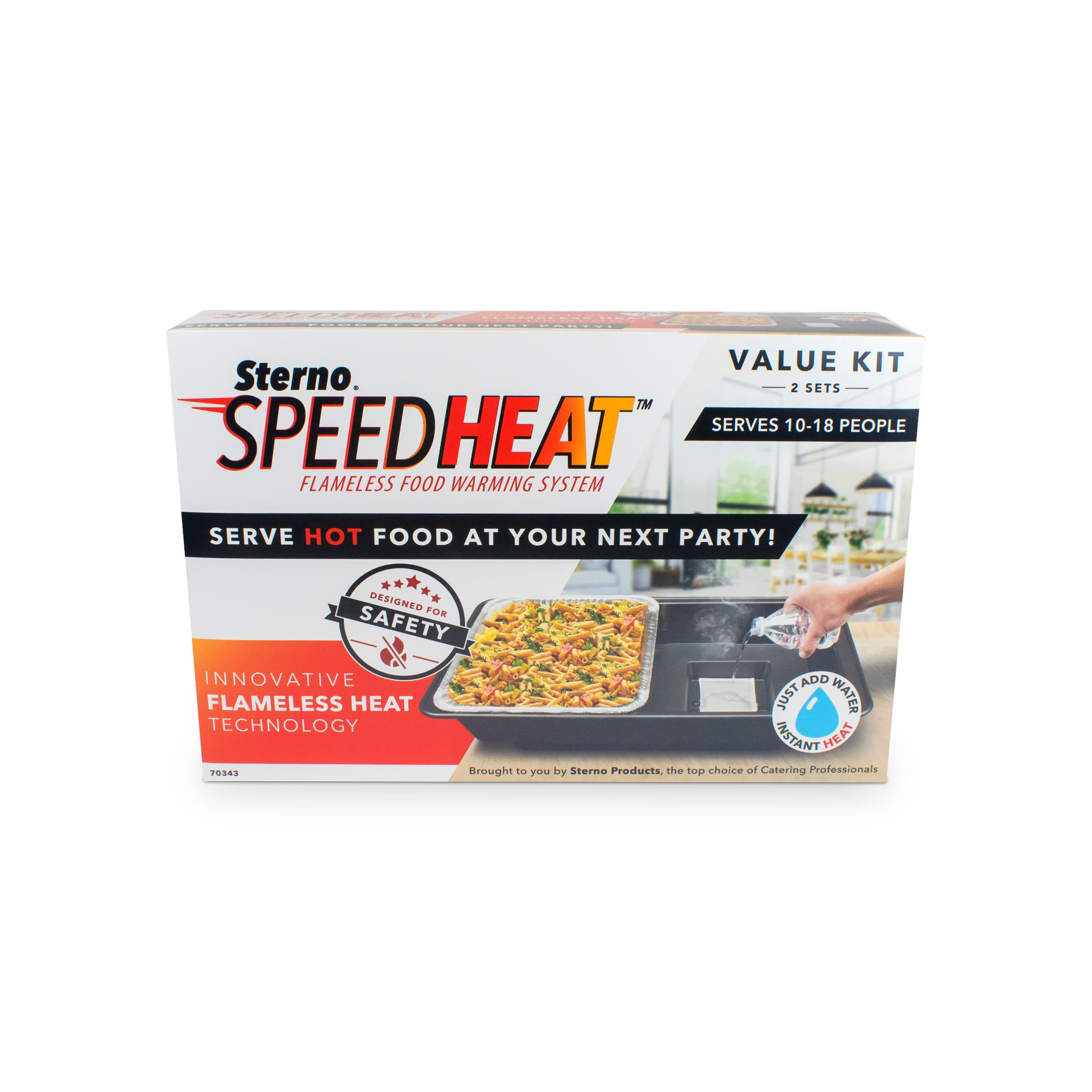 SpeedHeat® Value Kit Flameless Food Warming Kit Warming System 1/Kit