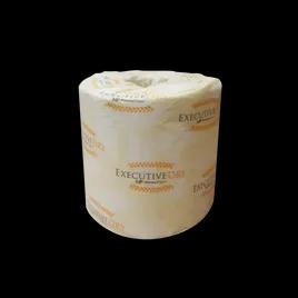 Executive Dry Toilet Paper & Tissue Roll 4.25X3.75 IN 2PLY White 500 Sheets/Roll 80 Rolls/Case 40000 Sheets/Case