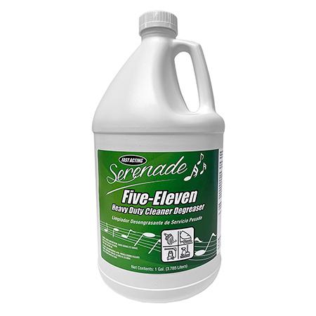 Serenade Five-Eleven Cleaner & Degreaser 1 GAL Liquid Heavy Duty Concentrated 4/Case