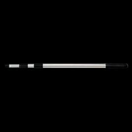 Extension Pole Aluminum Plastic Silver Black Telescopic Metal Threaded 1/Each
