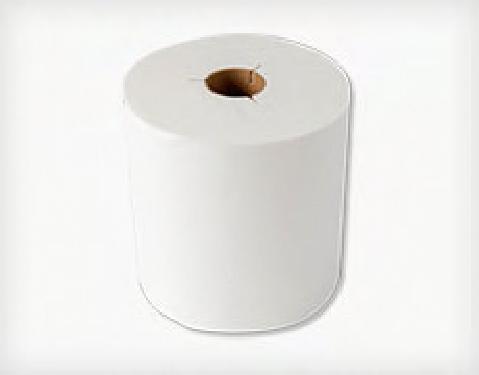 Roll Paper Towel 8IN X800FT 1PLY TAD Paper White Premium Universal 6/Case