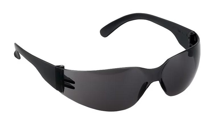 I-Shield Safety Glasses OS Smoke Plastic With Smoke Lens 12 Count/Box 12 Box/Case