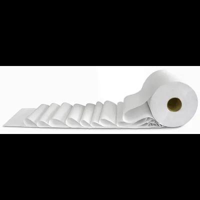 Roll Paper Towel 425 FT TAD Paper White Standard Roll 1.5IN Core Diameter 12 Rolls/Case