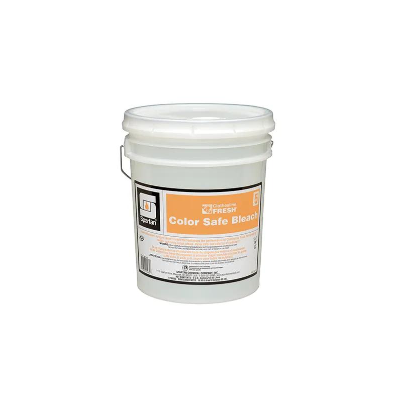 Clothesline Fresh® Color Safe Bleach 5 Mild Scent 5 GAL Mild Acid RTU Non-Chlorinated 1/Pail