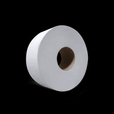 Toilet Paper & Tissue Roll 750 FT 2PLY White Jumbo (JRT) 12 Rolls/Case