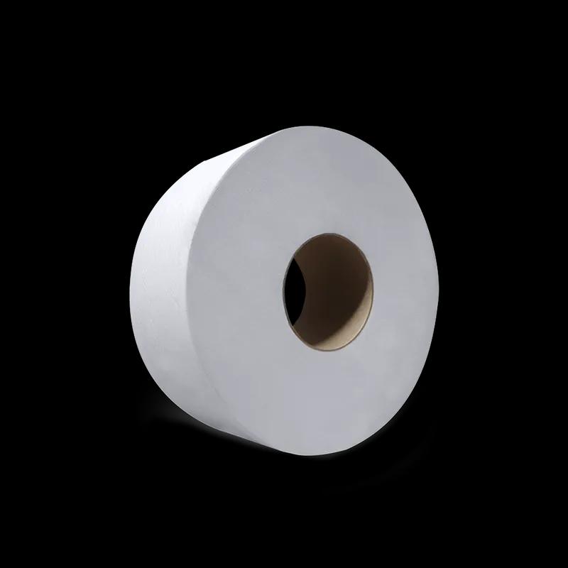 Toilet Paper & Tissue Roll 750 FT 2PLY White Jumbo (JRT) 12 Rolls/Case