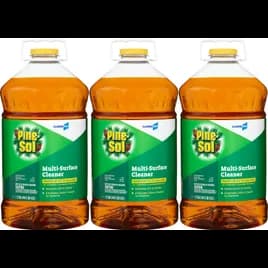 Pine-Sol® Pine All Purpose Cleaner Deodorizer 1.125 GAL Multi Surface Concentrate Antibacterial 3/Case
