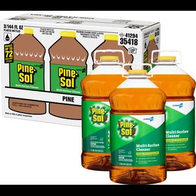 Pine-Sol® Pine All Purpose Cleaner Deodorizer 1.125 GAL Multi Surface Concentrate Antibacterial 3/Case