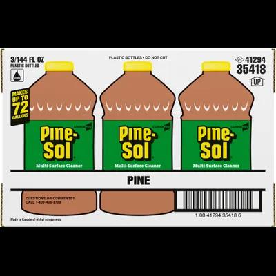 Pine-Sol® Pine All Purpose Cleaner Deodorizer 1.125 GAL Multi Surface Concentrate Antibacterial 3/Case