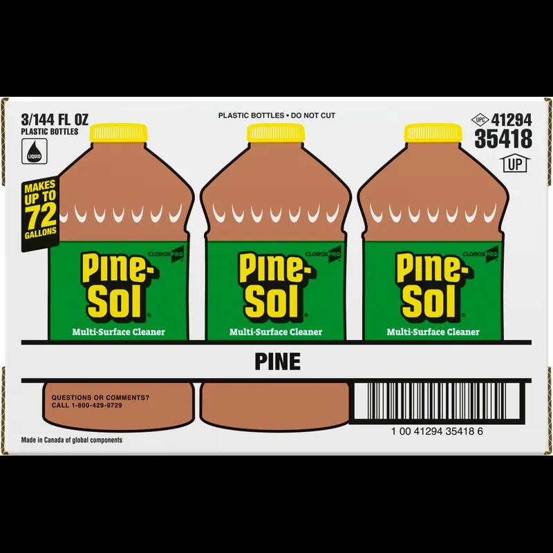 Pine-Sol® Pine All Purpose Cleaner Deodorizer 1.125 GAL Multi Surface Concentrate Antibacterial 3/Case