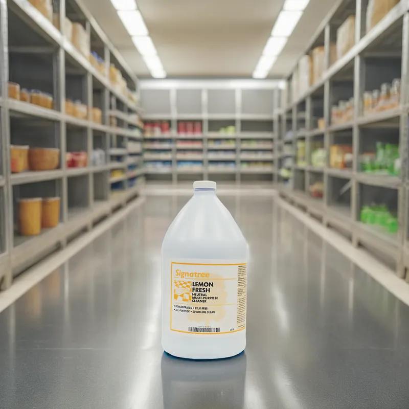 Solutions Plus® Lemon Floor Cleaner 1 GAL Neutral Concentrate 4/Case