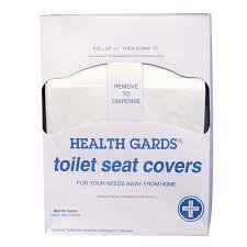 HEALTH GARDS Toilet Seat Cover 1/4 Fold 200 Count/Pack 13 Packs/Case 2600 Count/Case